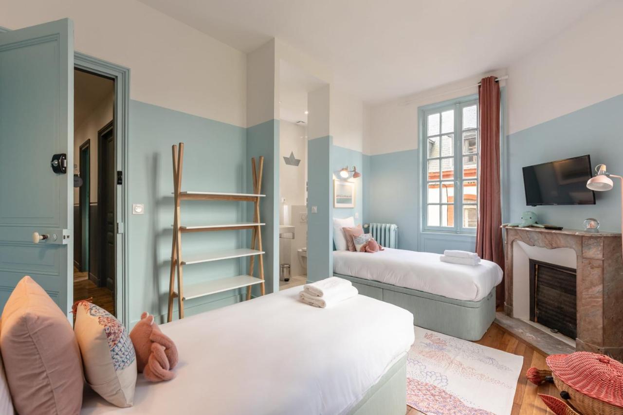 Willa Le Manoir Des Embruns 14P - Location N1- Terrace- Public Parking 2 Min Honfleur Zewnętrze zdjęcie